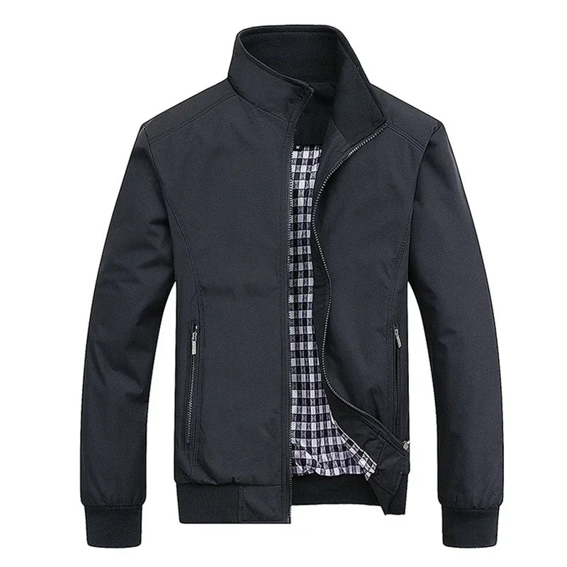 Customizable Spring Autumn Casual Solid Fashion Slim Jacket Mid-Season Jacket Suit Jackets MWT0419