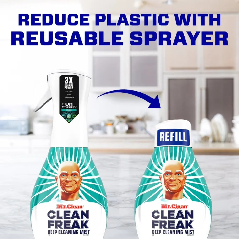 Household Favorite! | Large capacity | Multi-Surface All Purpose Cleaner Spray Refreshing Unstopables Scent  Liquid Household Cleaning