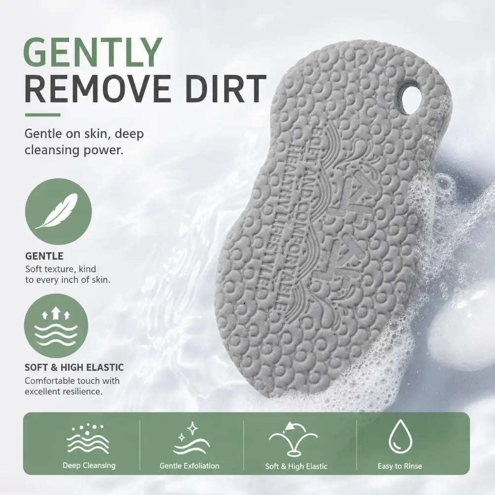 3D Magic Children Bath Sponge Body Exfoliating Dead Skin Sponge Massager Cleaning Tools Shower Brushes Peeling Sponge Artifact