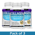 Multi Collagen Peptides Capsules 1800mg - Hydrolyzed Protein Collagen Complex Pills Promotes Skin & Hair , Joint for Men Women