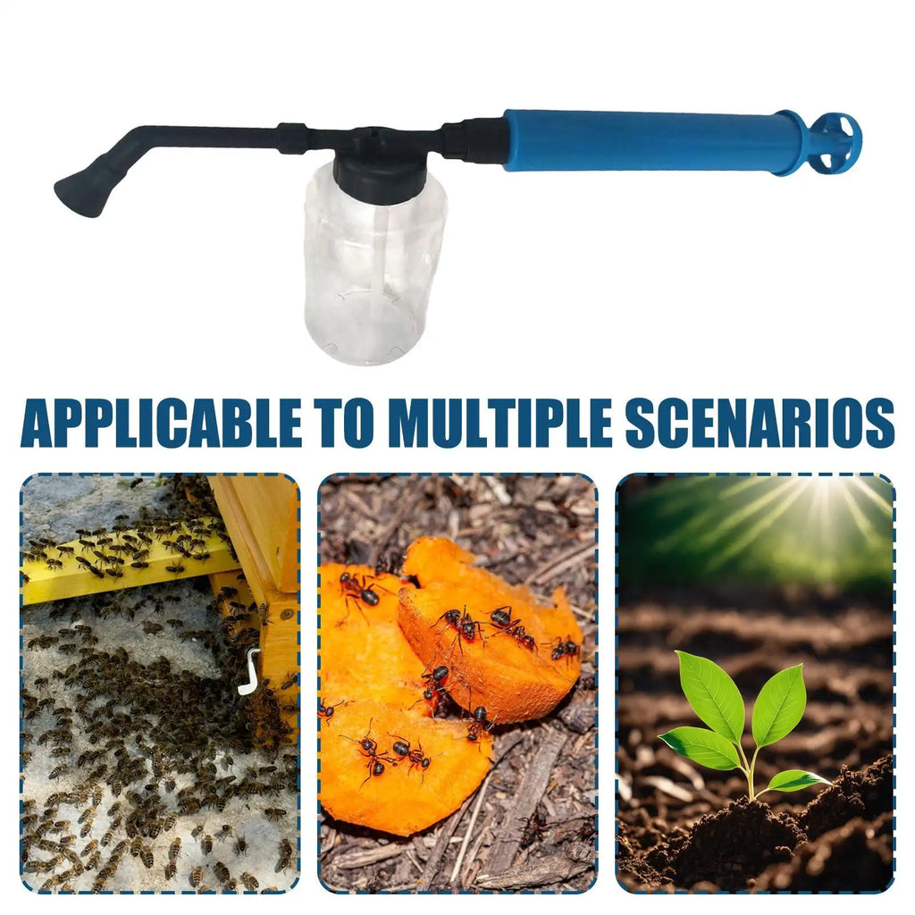 Garden Powder Applicator Portable Powder Duster Applicator for Plants Multi-Functional Diatomaceous Earth Sprayer Gardening