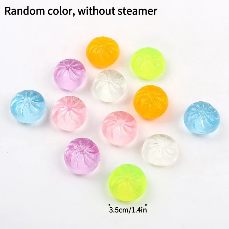 Cheese Dumpling Squishy Fidget Toy Ornament Butter Squishy Dumpling Anti-stress Squishy Dumplings Mysteries Squishy Gifts