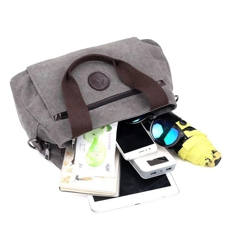 Women's Canvas Bag Handbags Shoulder Bags Messenger Bags Crossbody Bags Tote Large Capacity Work Bags bags for women