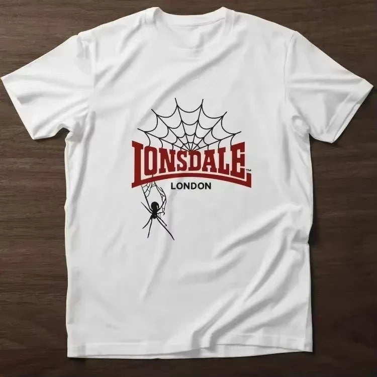Men's Printed T-shirts Made From Heavy American Street Pure Cotton with Loose-fitting Crew Necks,short Sleeves for Men and Women