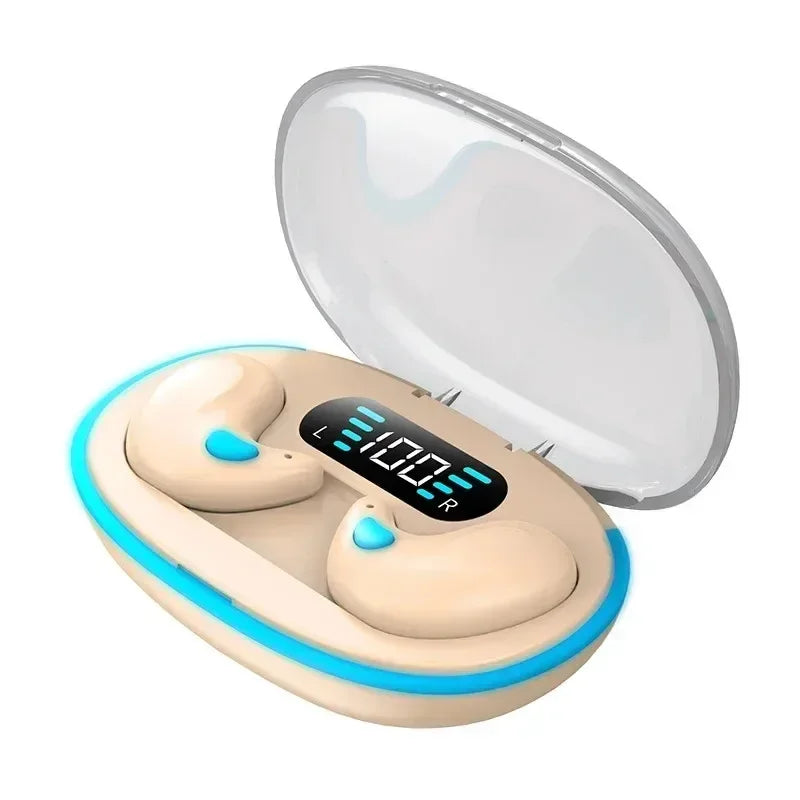 New Earphones Wireless Earphones Headphones Noise Reduction Sport Game Sleep Bluetooth 5.3 Earbuds HIFI Stereo Music Headset