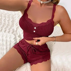 Women Pajama Sets Pijama Pajamas Woman Summer Set Sexy Women Sleepwear for Sleeping Women's Trousers Sleep Lounge Underwear
