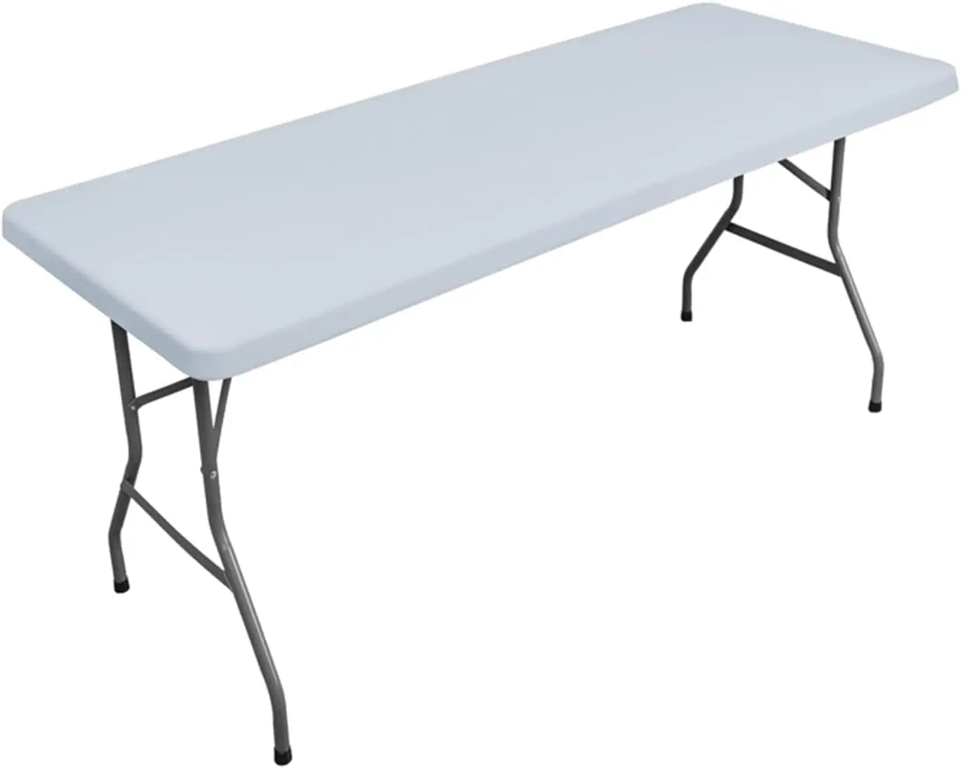 1Pc 4ft 6ft Spandex Table Cover, Waterproof Stretchy Fabric Table Top Cover, Washable Elastic Universal Rectangle Tablecloth