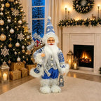 2026 Christmas Decoration For Home Santa Claus Plush Doll 30cm Navidad Party Decor Xmas Ornaments New Year Gift
