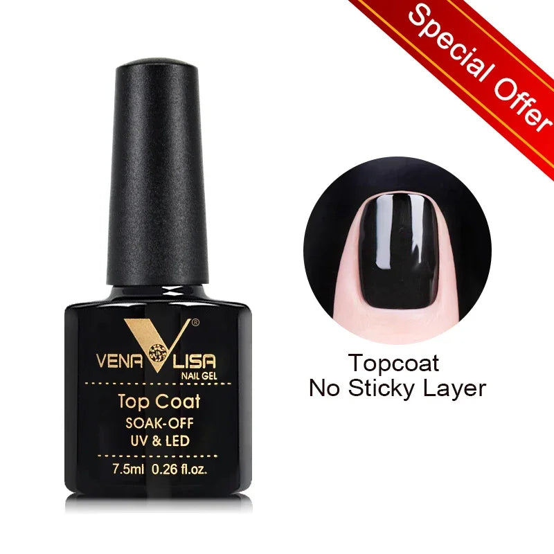 Venalisa Neon Gel Polish Varnishes Hybrid Nails For Manicure 7.5ml Semi Permanent Soak off Enamel Gel Polish UV Nail Gel Polish