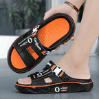 Summer Sandals for Men and Women, Dual-Use Beach Shoes, Soft-Soled Anti-Odor Slippers