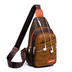 Women Bag new fashion Chest Bags for Women Ladies Sling Pack Chest Pack PU Leather Crossbody Bag Short Trip Shoulder Bags Luxury