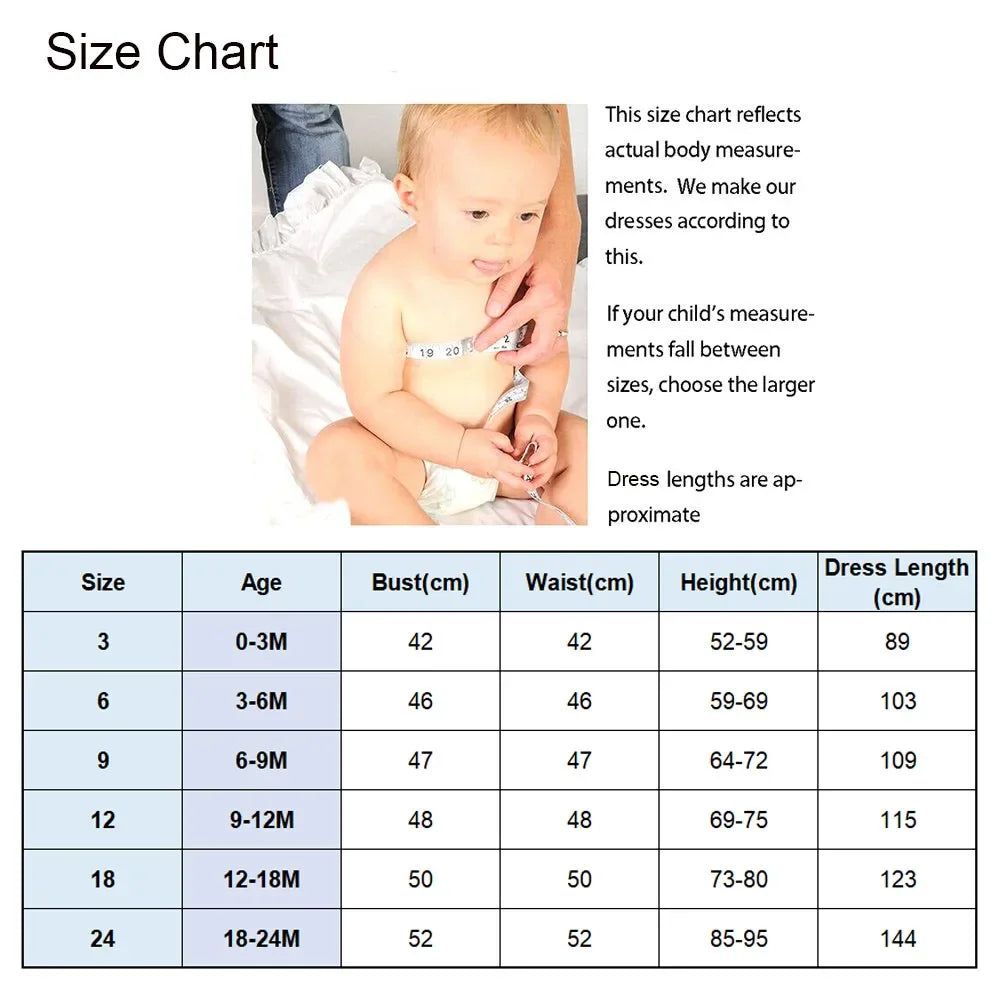 Baby Girls Baptism Dresses Kids Lace Party Dress Christening Dresses Newborn First Birthday Outfits Size 3-24 month Custom Made
