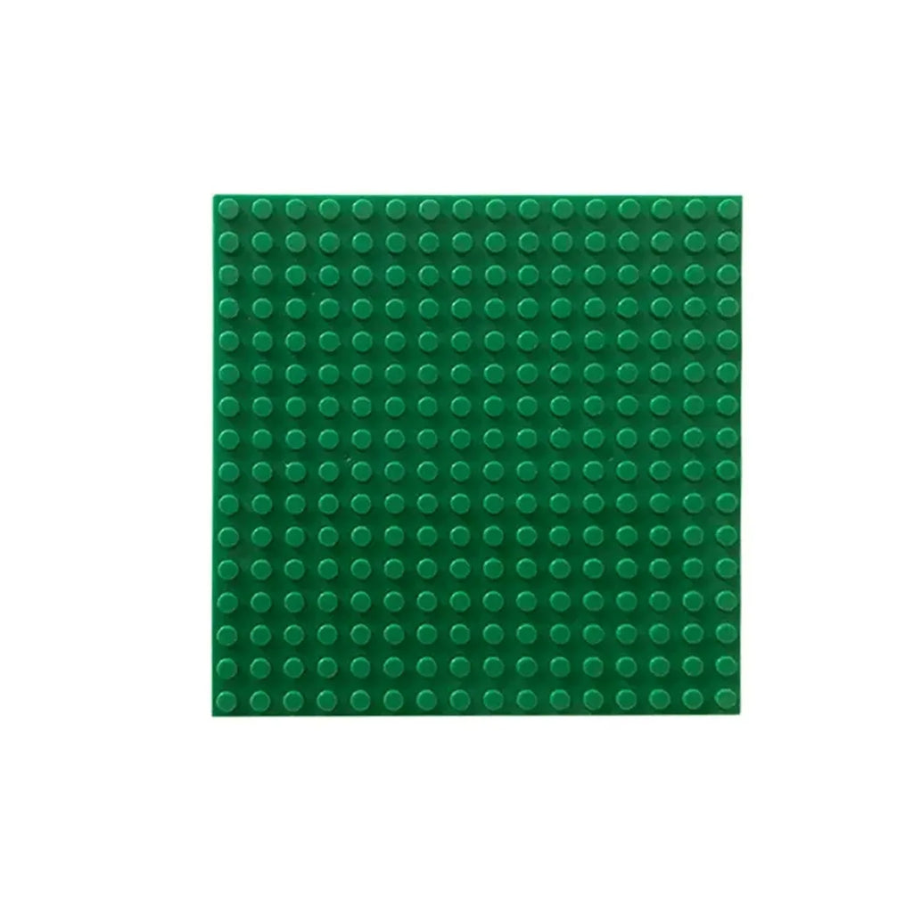 DIY 16×16-hole Single-sided Small-grained MOC Assembly Kit Basic Components for Universal Building Block Base Plates and Toys
