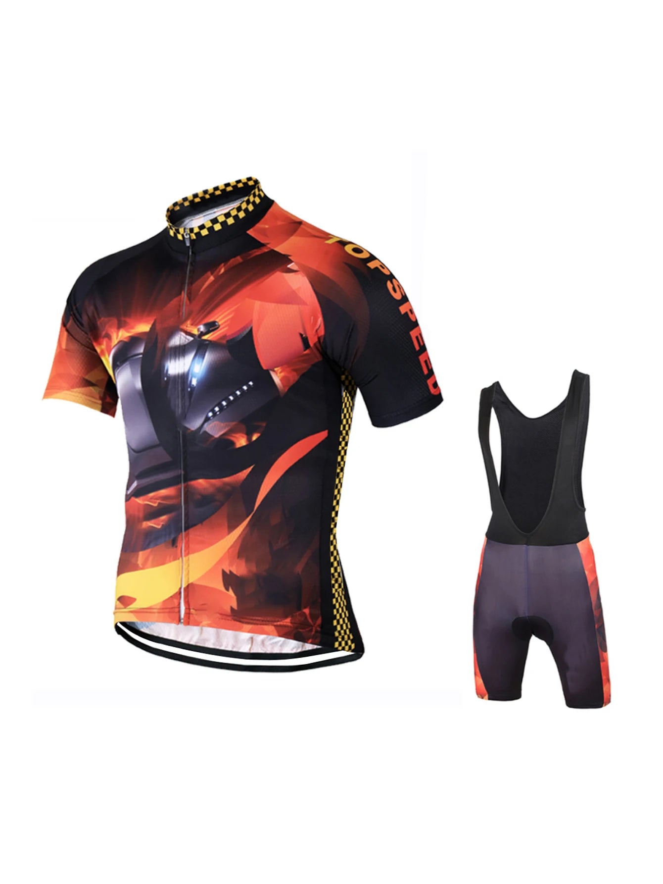 Men's 2-Piece Summer Cycling Set (Jersey + Shorts) – Spain 2026 New Team Summer Cycling Kit – Cycling Apparel – Cycling Jersey –