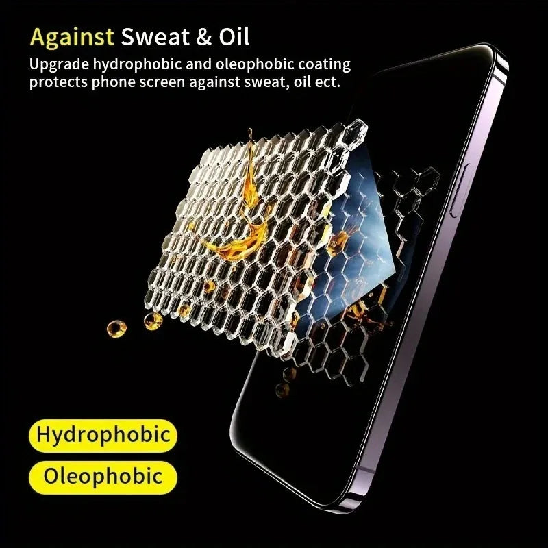 3Pack Privacy Tempered Glass Screen Protector for iPhone 11 12 13 14 15 16 17 Pro Max Air 16e 15 14Plus Anti-Spy Tempered Glass