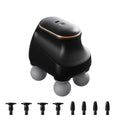Portable Fascia Gun Muscle Massager Gun Four-head High Frequency Neck Shoulder Waist Massage Machine Professional Relax Fitness
