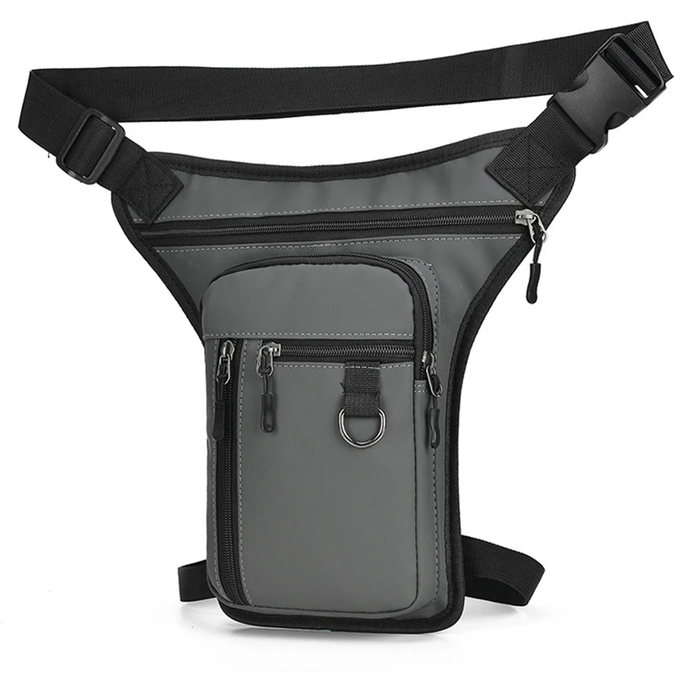 Men Drop Leg Bag Waist Bag for Men Fanny Pack Phone Purse Motorcycle Riding Shoulder Cross Body Thigh Male Hip Belt Waist Bags