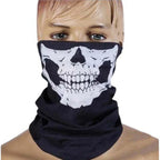 Halloween Mask Horror Skeleton Chin Mask Skeleton Performance Party Dress Up Real CS Masks