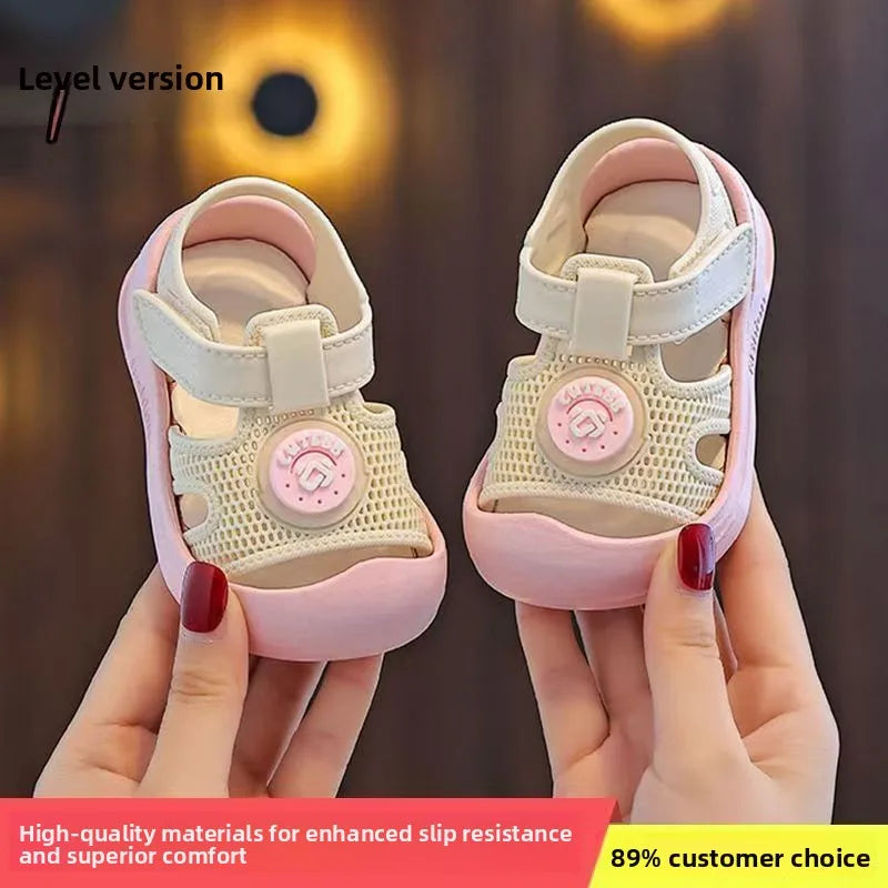 Baby Walking Shoe Summer New Sport Child Sandal Anti Slip Outdoor Soft Soled Girl Shoe Casual Versatile Men's and Women's Sandal