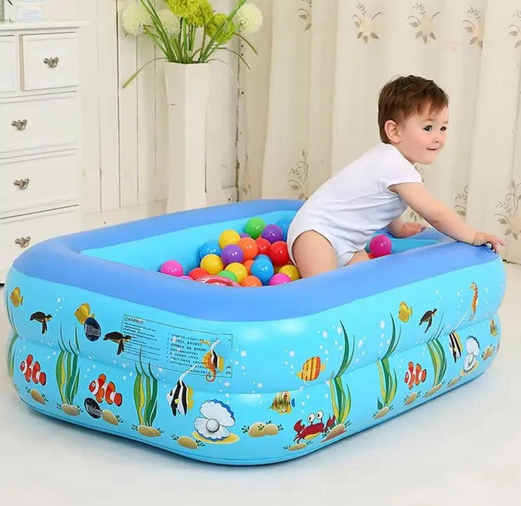 Inflatable Swimming Pool Family Pools Adult Children's Swimming Pool Summer Outdoor Indoor Kids Baby Bathtub Water Party Toys