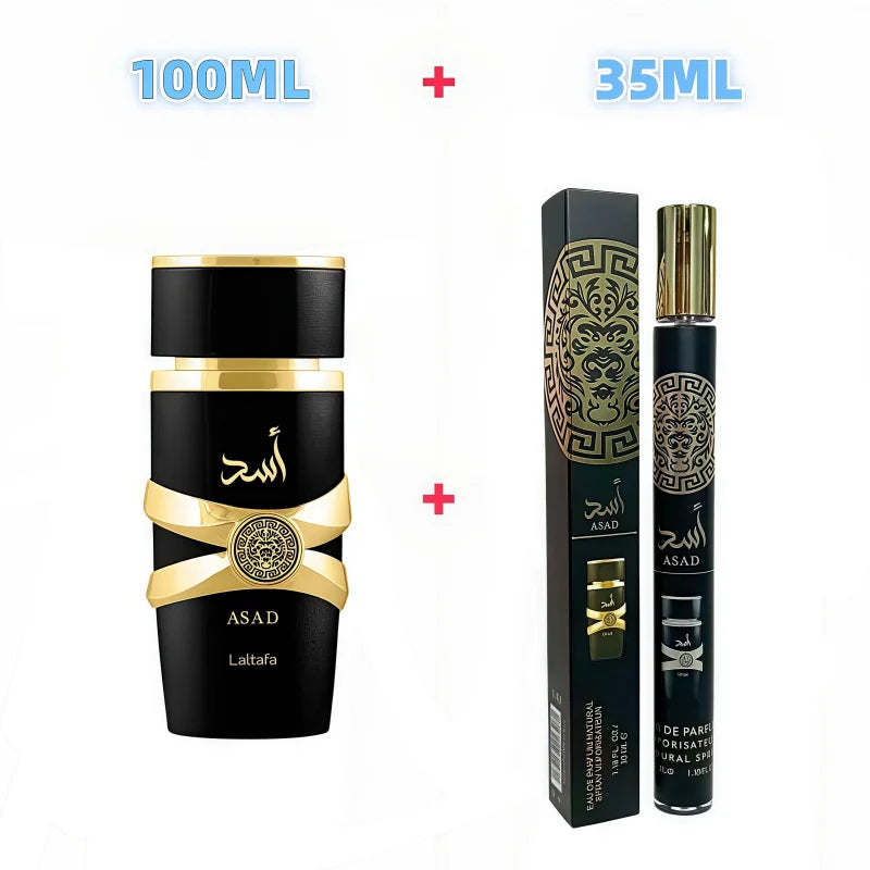Arabian Men's Perfume 35ML/100ML Long-Lasting Fresh Eau De Toilette Spray with Pheromones Floral Notes for Men