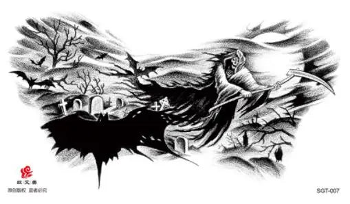 Disposable Tattoo Sticker, Fake Tattoo for Woman, Waterproof Body Art Tattoo for Couples Letter Lotus Flower Temporary Tattoo