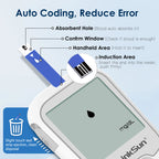 LinkSun G-425-1 Blood Glucose Meter 50/100 pcs Test Strips and Lancets Diabetes Medical  Glucosemeter Testing Blood Sugar Tester