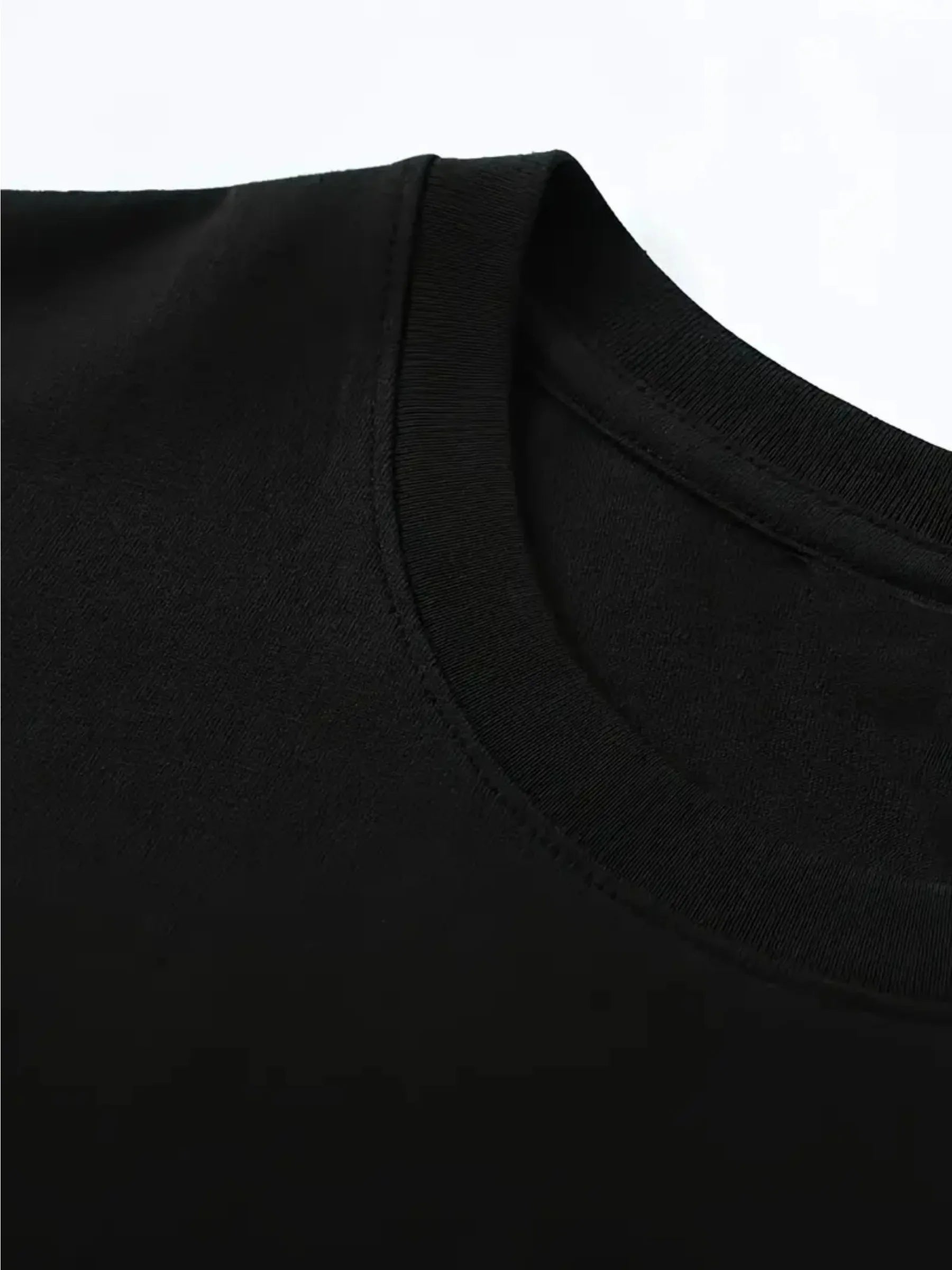 Men's t-shirts 2025 Luxury Summer 100% cotton Fet S Luck Printing Short sleeve tee Basic tee Oversized casual crewneck  Y2k tops