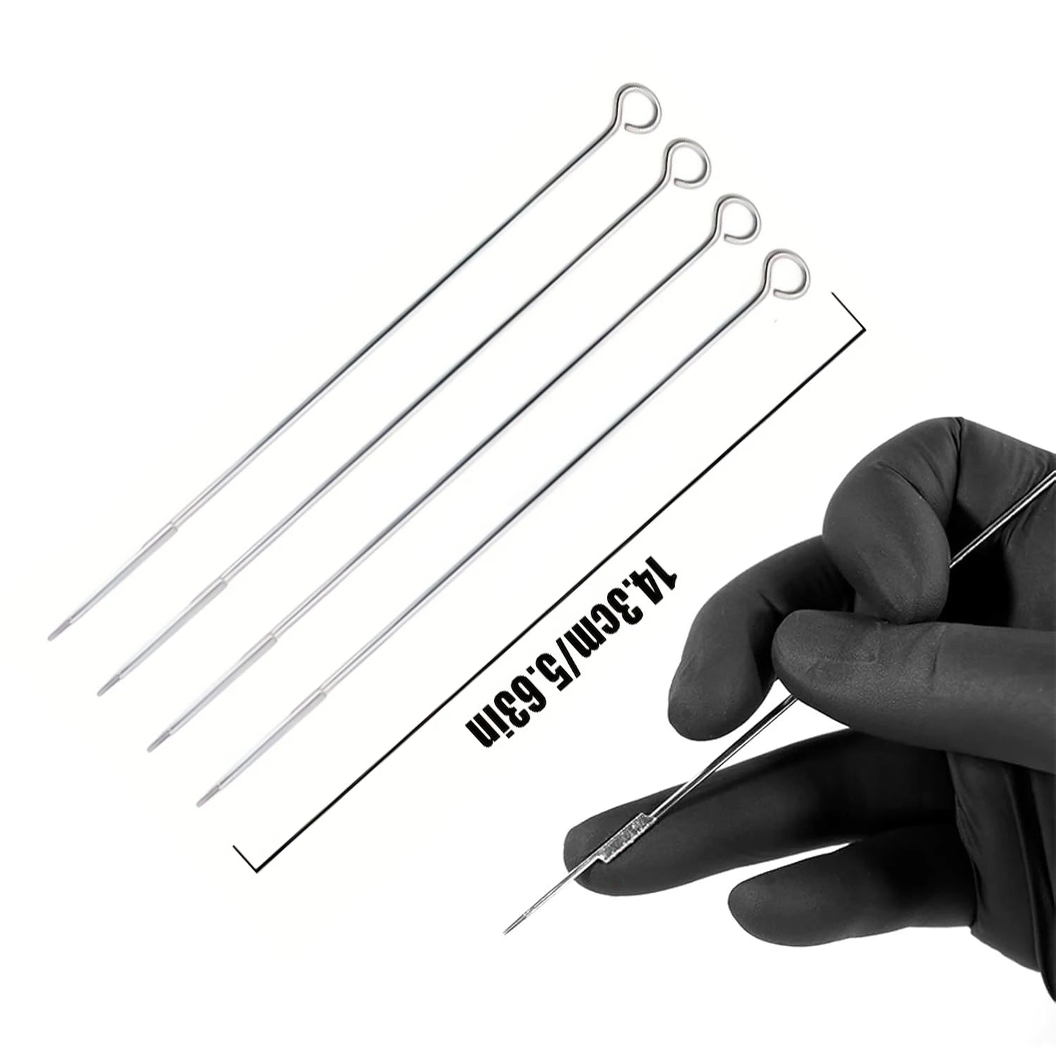 5-100pcs Sterilized Tattoo Needles RL RS M1 RM Tattoo Machine Needle for Tattoo Permanent Makeup Machine Liner and Shader Needle