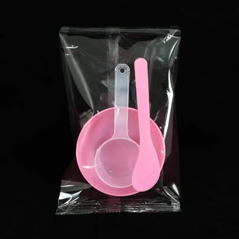 DIY Beauty Tools Skin Care Mask Brush 3pcs/set Facial Brush Mask Bowl Spoon Set Mixing Tools Mixing Beauty Cosmetic Tools