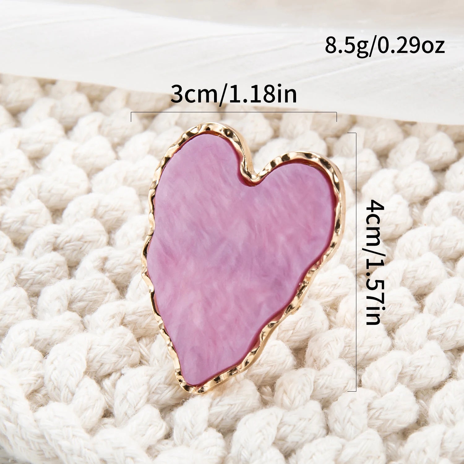 Mini Resin Fingerring Design Plate For UV Gel Polish Blending Heart Shape False Nails Display Stand False Eyelash Glue Tray Tool