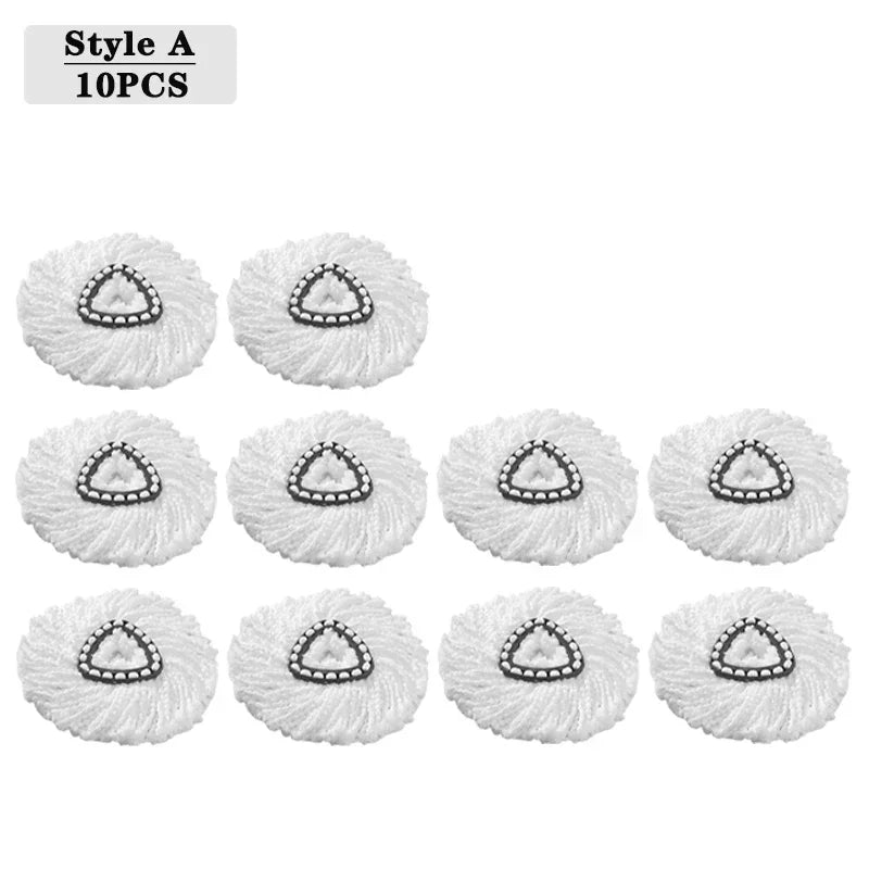 For O-cedar and Vileda EasyWring 1 Tank System Washable Mop Pad Triangle Rotating Mop Head Base Scrub Mop Brush Head Accessories