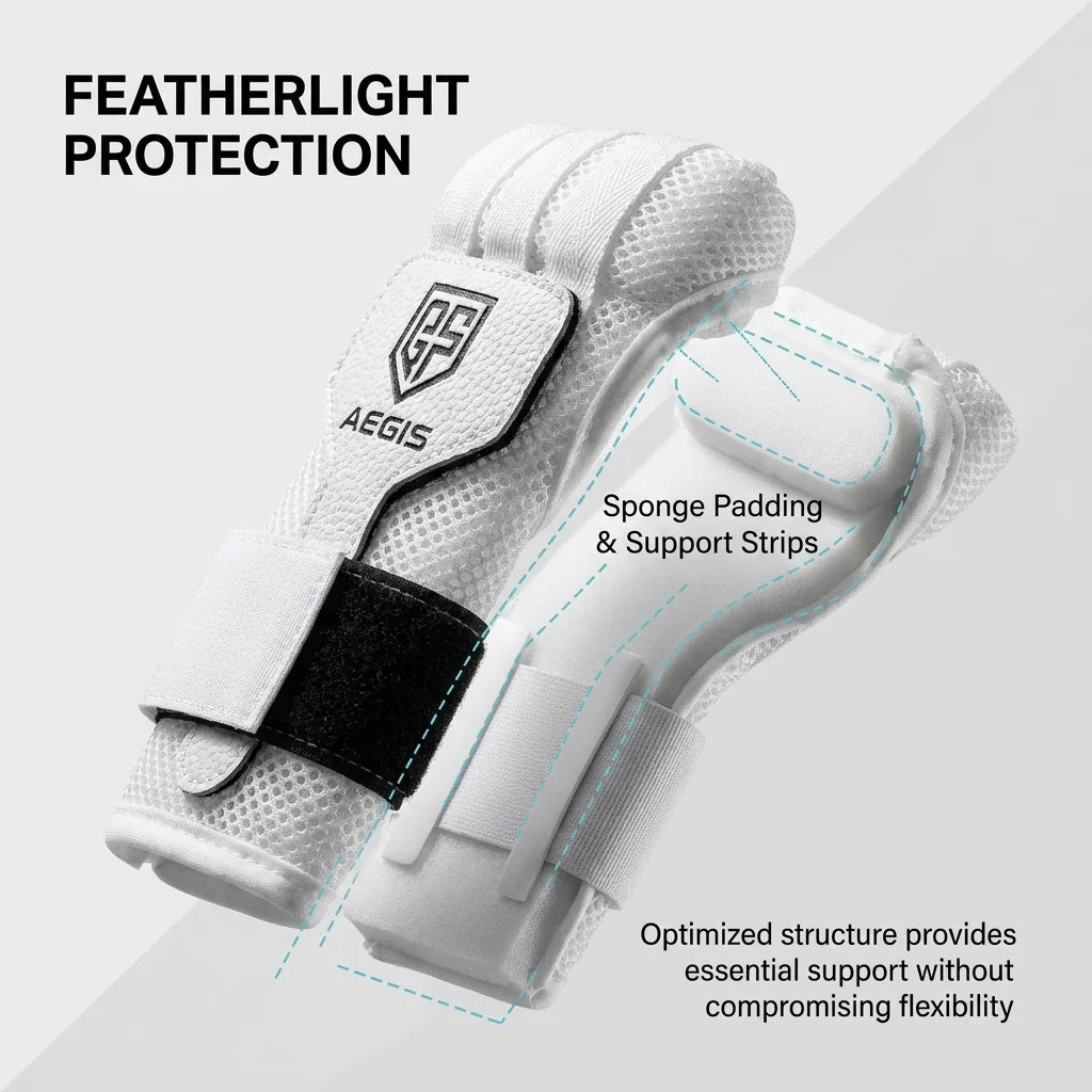 Pro MMA Boxing Gloves Half Finger Padded Hand Wraps Breathable Wrist Support for Kickboxing Muay Thai Punching Bag Training