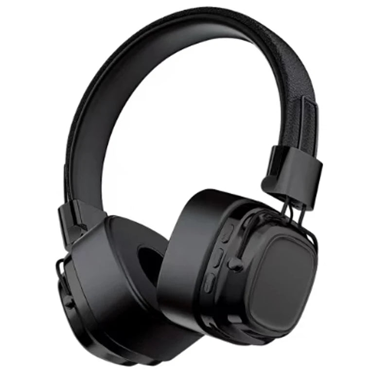 Retro On Ear Headphones Wireless Bluetooth 5.3 Headsets HIFI Stereo Sounds Gaming Earphones TF/AUX Music Player Noise Reduction