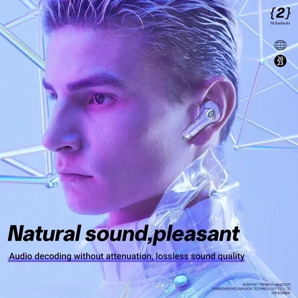 NEW TWS Wireless Earphone Bluetooth 5.3 Headphones Sport Gaming Headsets Noise Reduction Earbuds Bass