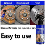 Multifunctional car rust remover used for removing rust providing surface protection on car brake pads iron metal surface 1/3PCS