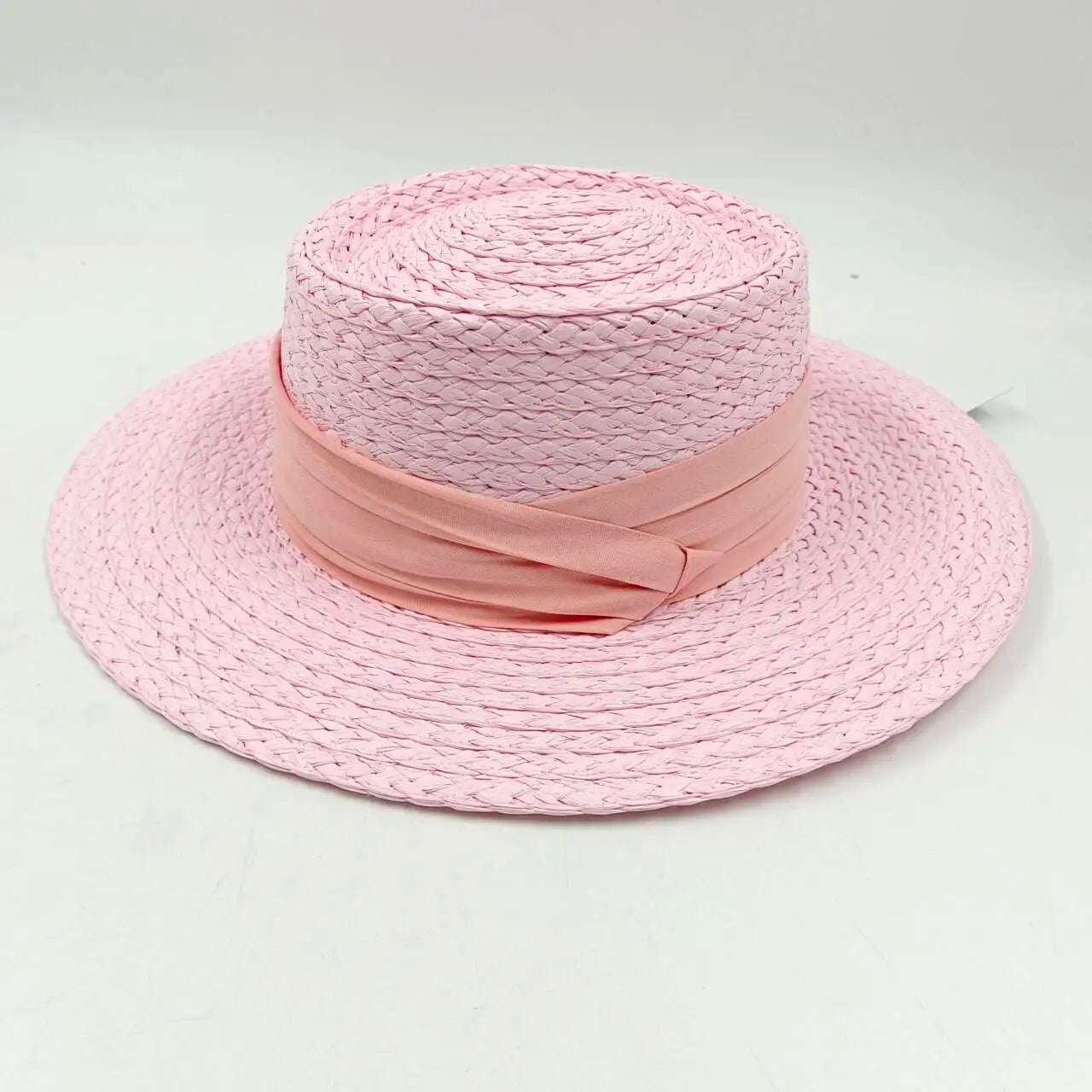 hats beach hat bohemian flat brim hat hand woven straw hat ladies summer vacation travel sun hat