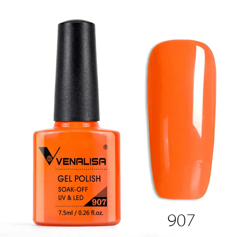 Venalisa Neon Gel Polish Varnishes Hybrid Nails For Manicure 7.5ml Semi Permanent Soak off Enamel Gel Polish UV Nail Gel Polish