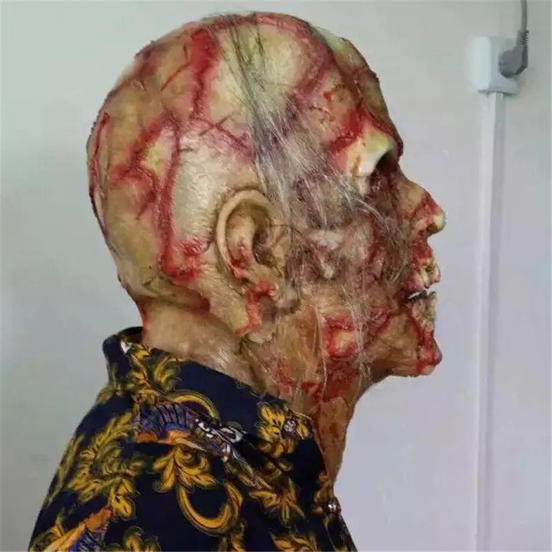Halloween Horror Mask Zombie Masks Party Cosplay Bloody Disgusting Rot Face Scary Masque Masquerade Mascara Terror Masker Latex