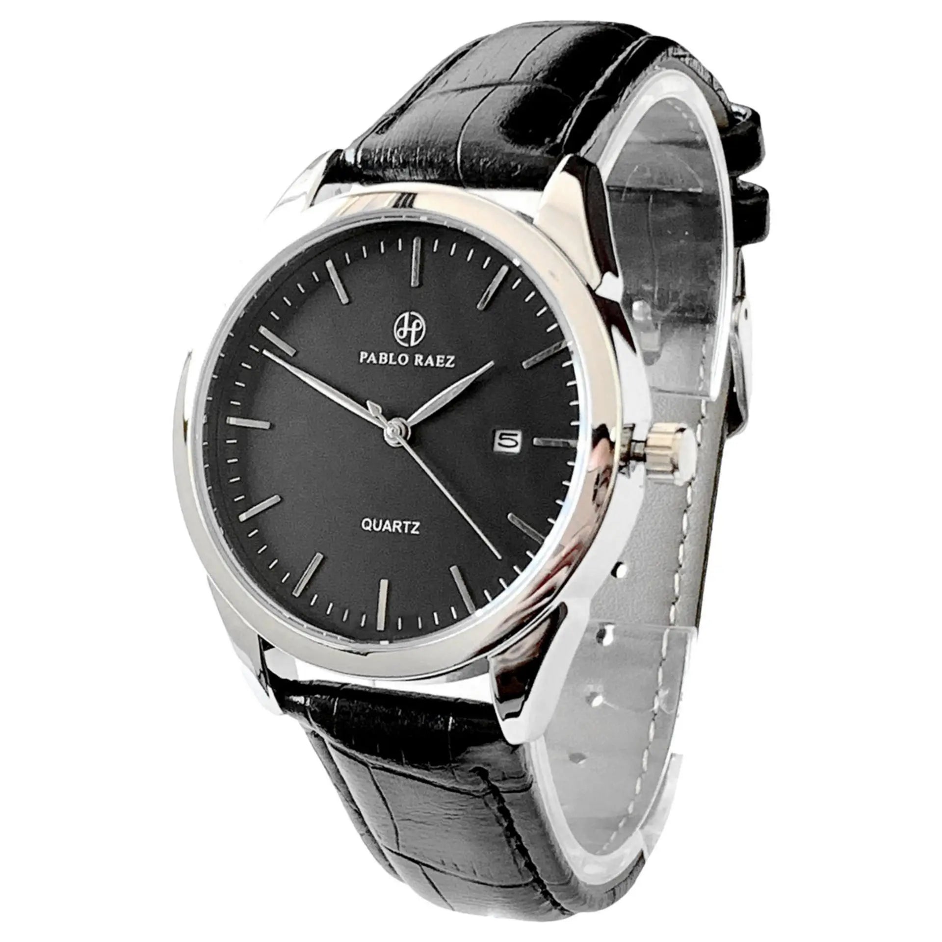 2026 New Men's and Women's Minimalist Watch Leather Strap Quartz Watch New Year's Gift