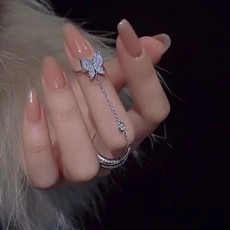Punk Simple Gold Color Ring Set Women's Geometric Hollw Out Wide 3Pcs/Set Vintage Joint Finger Rings Jewelry Aesthetic 2022Trend