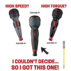 VESSEL Multifunction Cordless 3.6V Lithium Hoist Handle Screwdriver Set 220USB-6C 220USB-1C 220USB-S1 220USB-P1