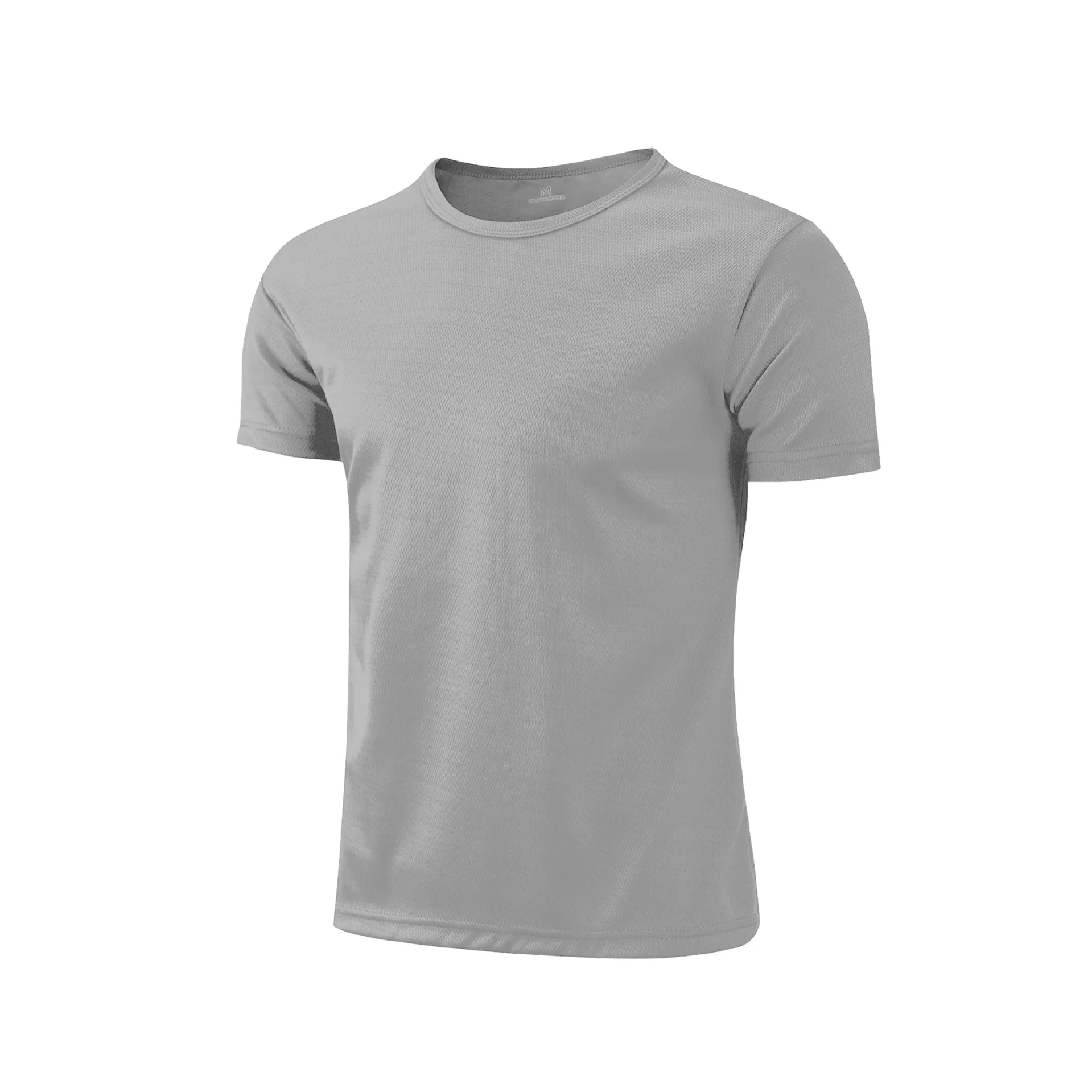 Quick-drying Round Neck Sport T-shirt Gym Fitness Shirt Trainer Running T-shirt Men Breathable Sportswear Women's Summer Suit