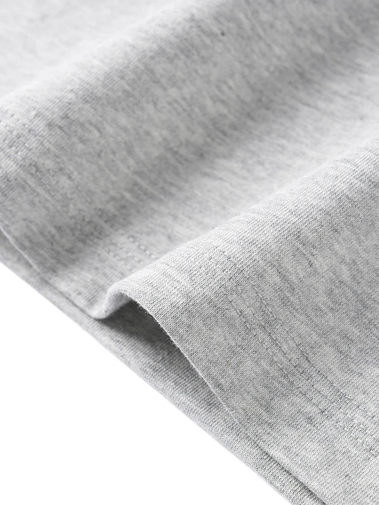SIMWOOD 2026 Spring New Regular Fit 230gsm Breathable Sorona Fabric Long Sleeve T-shirts Men Half-zip Basic Tops