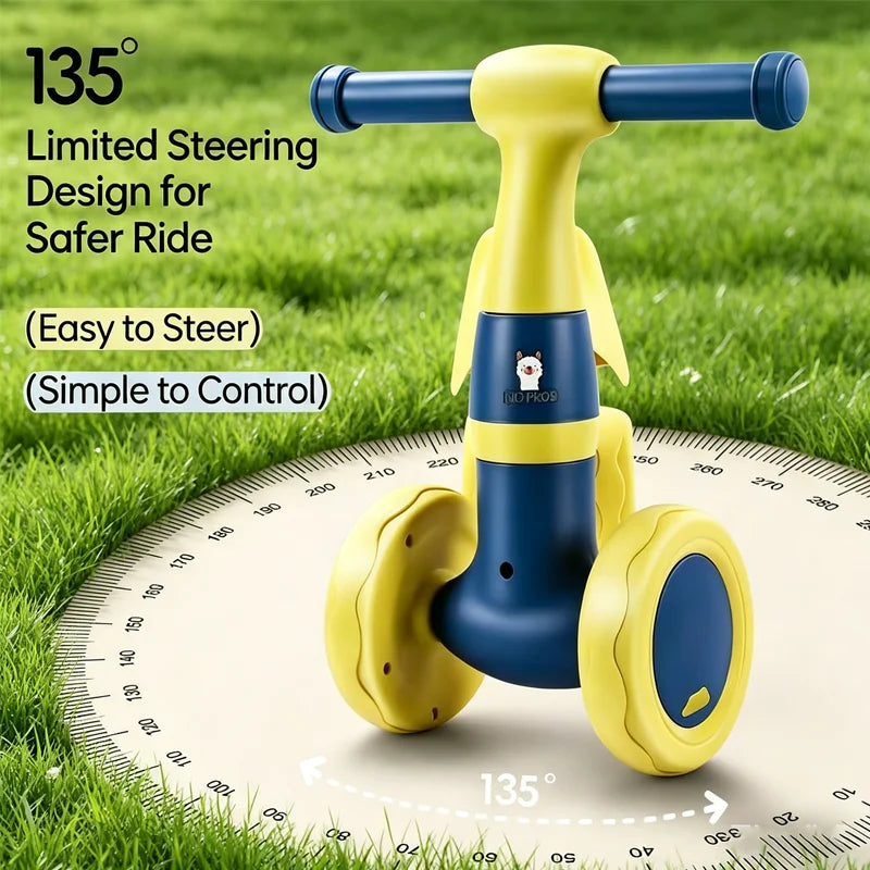 NEW Toddler Walker Anti-rollover Foldable Adjustable Height Toddler Walker Safe Anti-fall Baby Walking Helper Baby Walker Gifts