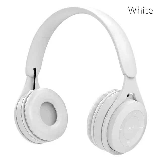 Stereo Y08 Headset 5.3 Bluetooth Headset Folding Wireless Sports Earphone Gaming Headsets Over-ear Headphones for Android ios