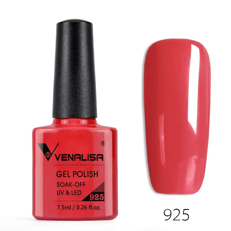 Venalisa Neon Gel Polish Varnishes Hybrid Nails For Manicure 7.5ml Semi Permanent Soak off Enamel Gel Polish UV Nail Gel Polish