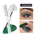 Double Head 2 IN 1 Mascara Silk Fiber Lash Mascara Volume Waterproof Lasting Non-Smudging Thick Thin Curling Mascara Eyes Makeup