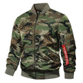 Bomber Jacket Men Winter Autumn College Camouflage Jackets Men Motorcycle Coat Windproof Army Pilot Military Jacket Streetwear