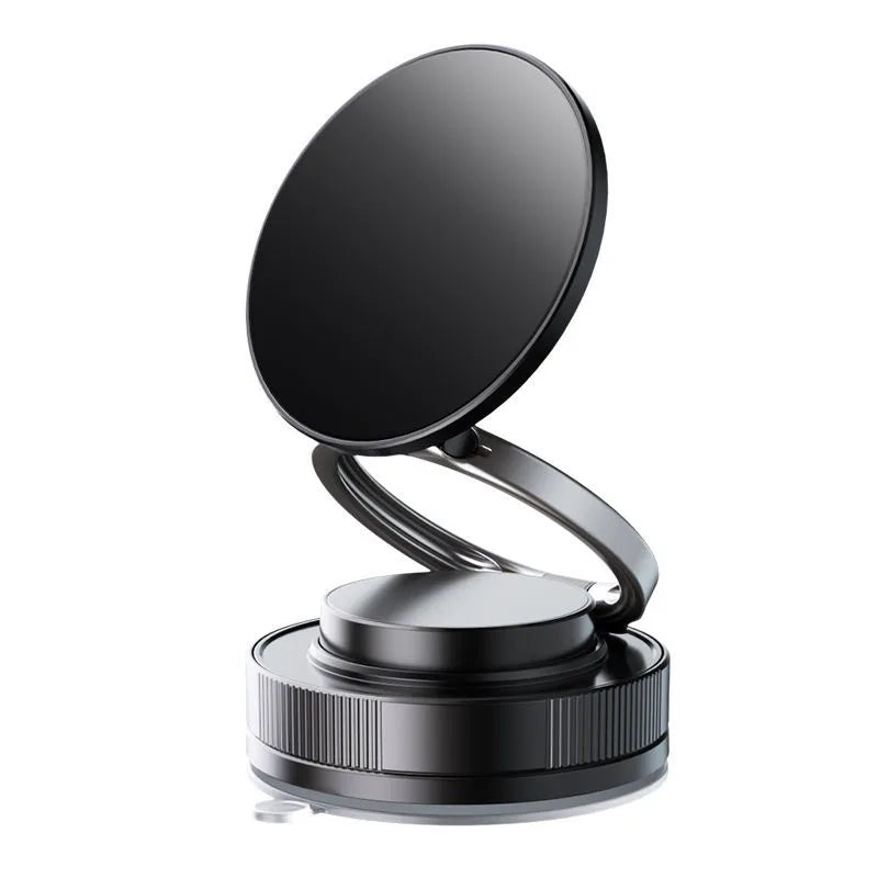 Newest 360 Degree Rotating Magnetic Mobile Phone Holder Vacuum Suction Cup Strong Magnetic Adsorption Car Phone Stand